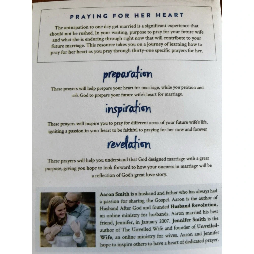 31 Prayers For My Future Husband & Wife Set